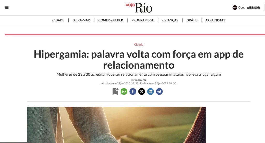 Hipergamia: palavra volta com força em app de relacionamento