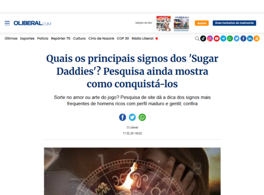 Quais os principais signos dos 'Sugar Daddies'? Pesquisa ainda mostra como conquistá-los