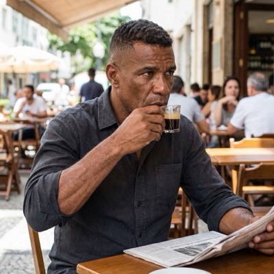 Sugar Daddy sofisticado em café MeuPatrocínio